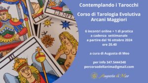 Corso di Tarologia Evolutiva