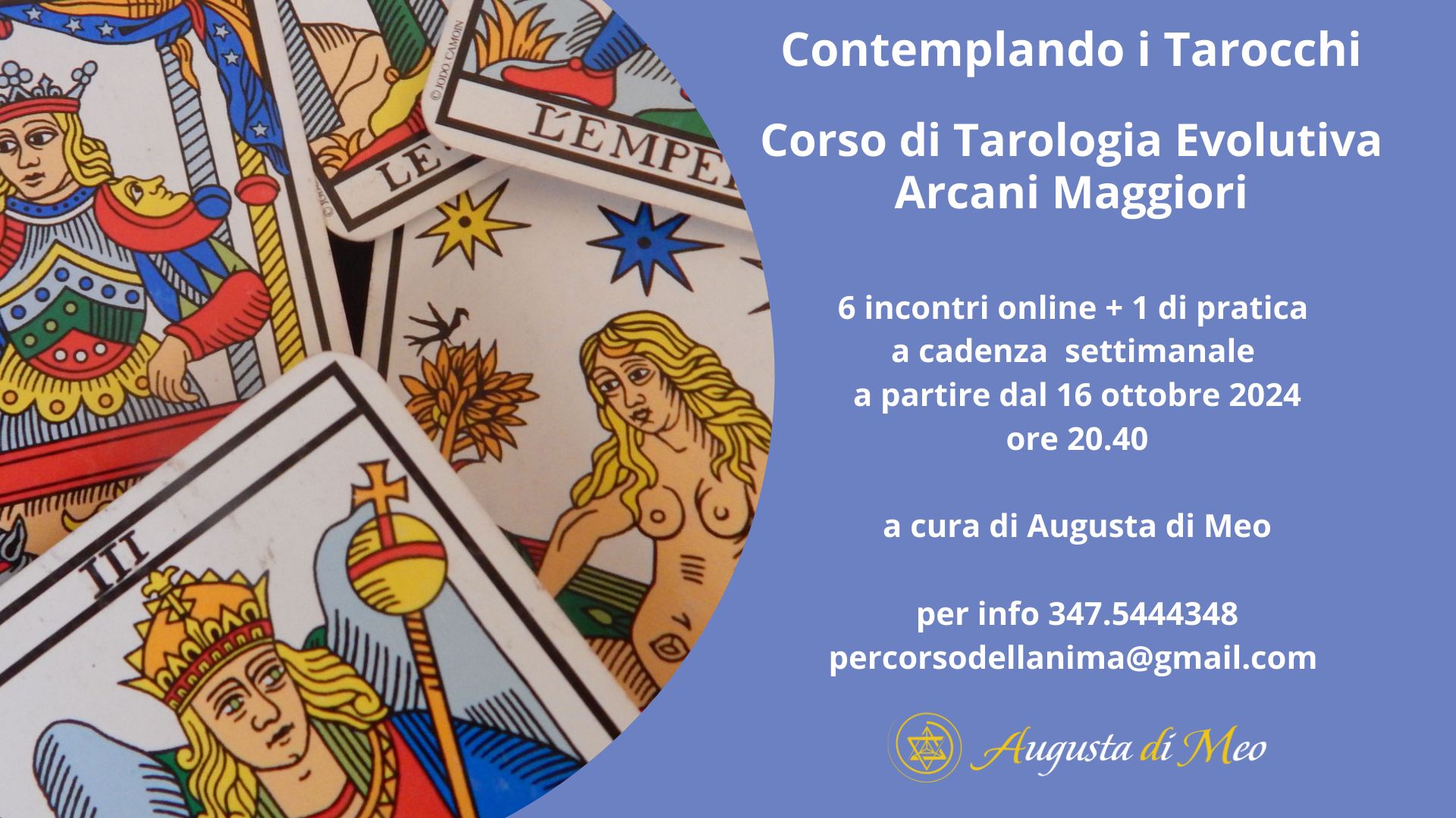 Corso di Tarologia Evolutiva